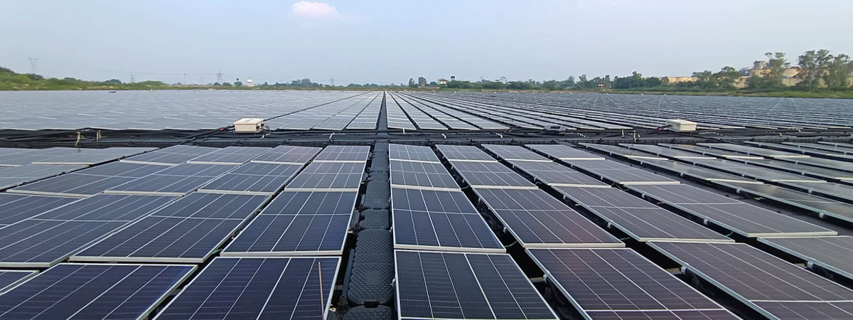 Auraiya Solar Power Project - 20 MW Floating Plant